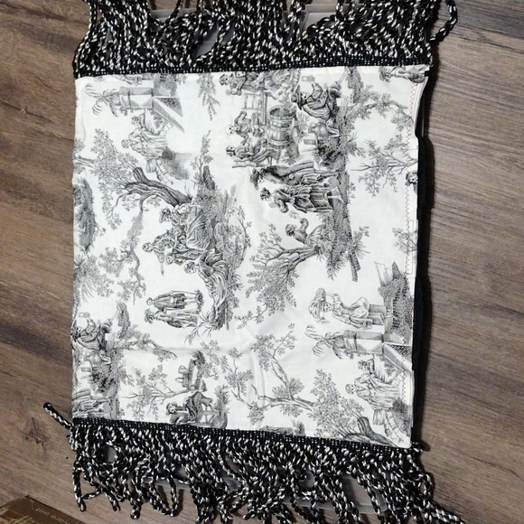 Alexander Henry Skeleton French Toile Pillow Case Rare - Picture 1 of 11
